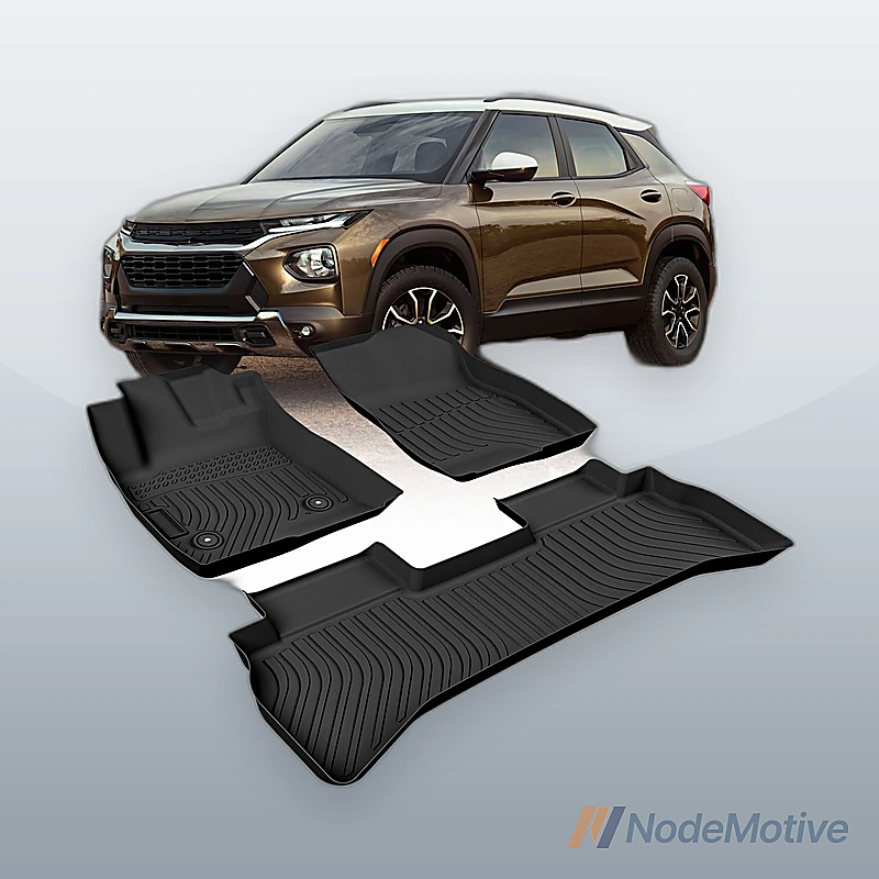 2 Row Floor Mat Set for 2021-2024 Chevrolet Trailblazer (FWD Only)