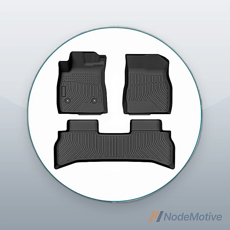 2 Row Floor Mat Set for 2021-2024 Chevrolet Trailblazer (FWD Only)