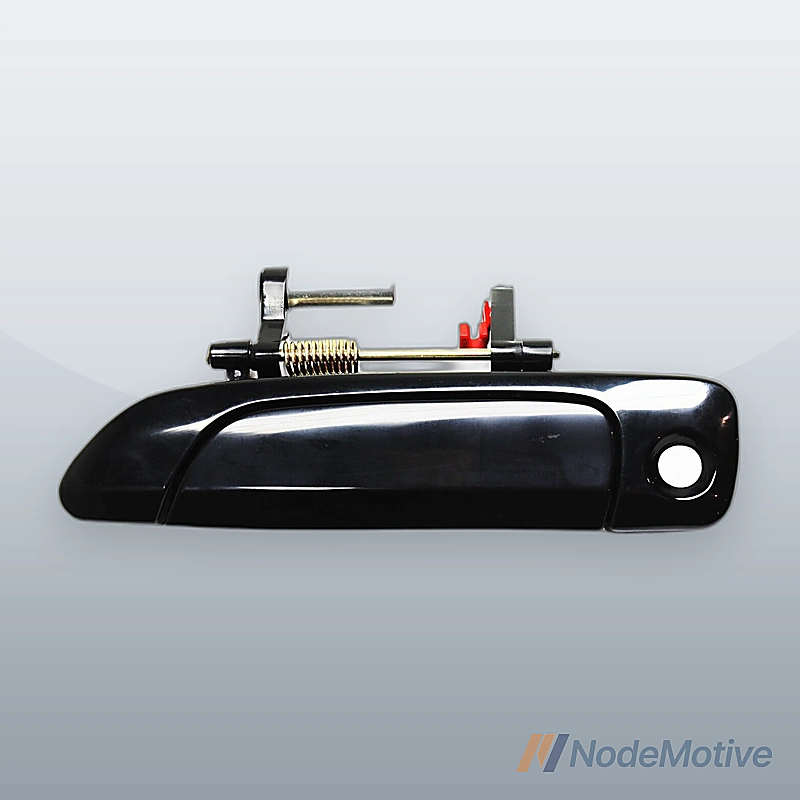 Exterior Door Handle For 2001-2005 Honda Civic Front Driver Sedan Smooth Black