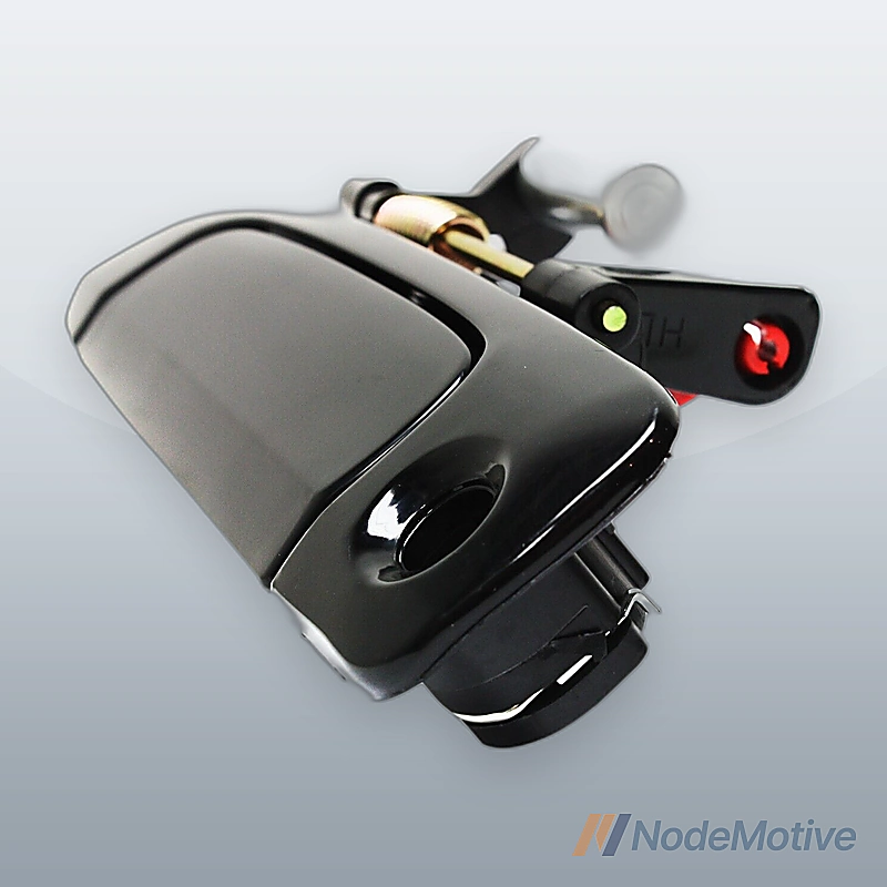 Exterior Door Handle For 2001-2005 Honda Civic Front Driver Sedan Smooth Black