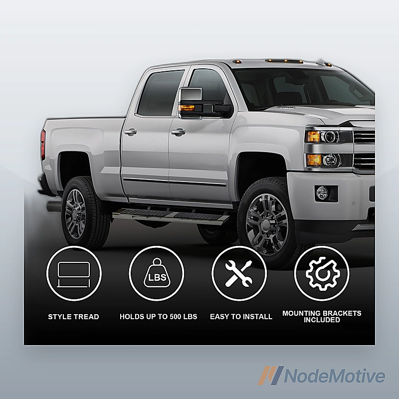For 99-16 Ford F250-F550 Super Duty Extended Cab 6\" Side Step Bar Running Boards