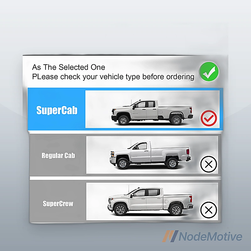 For 99-16 Ford F250-F550 Super Duty Extended Cab 6\" Side Step Bar Running Boards