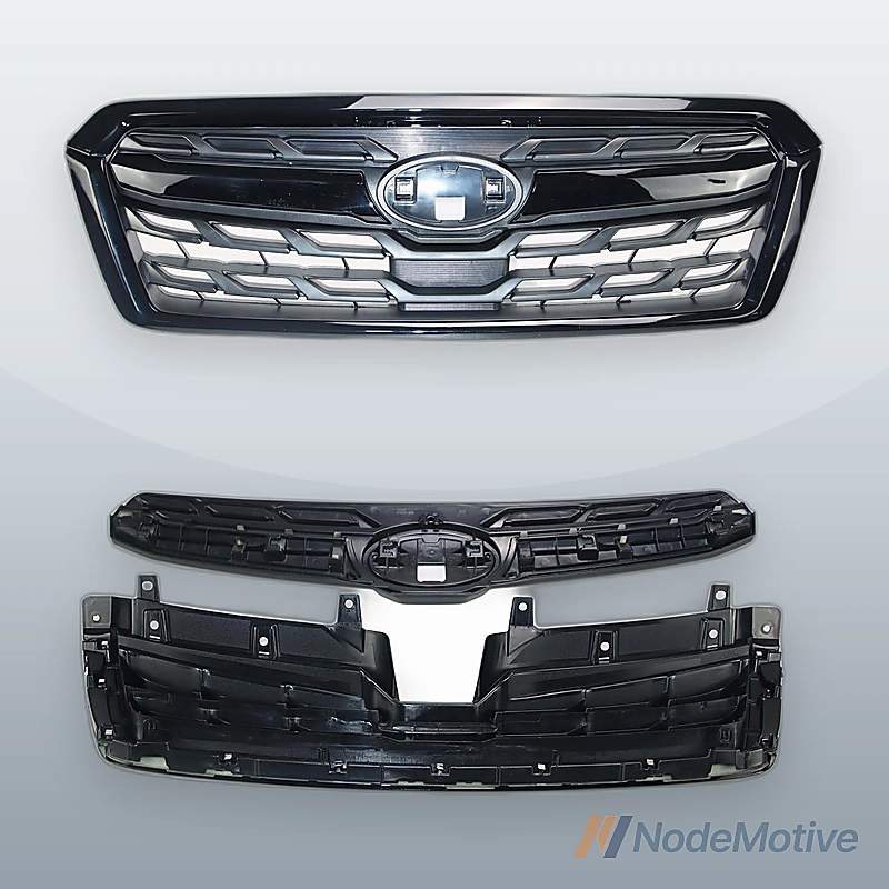Front Grill for 2014-2018 Subaru Forester Gloss Balck
