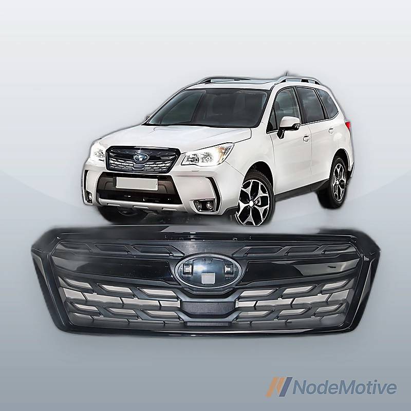 Front Grill for 2014-2018 Subaru Forester Gloss Balck