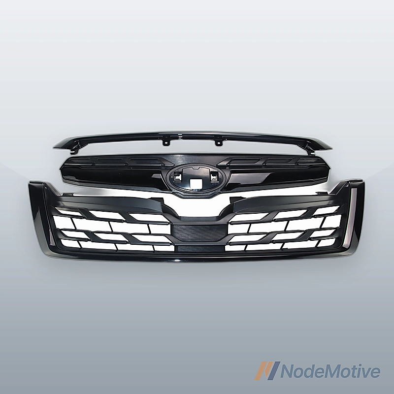 Front Grill for 2014-2018 Subaru Forester Gloss Balck