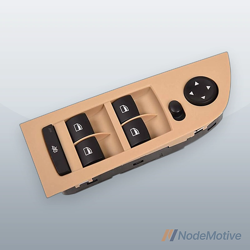 For 06-12 BMW E91 E90 Front Left Power Window Control Switch w/o Power Folding