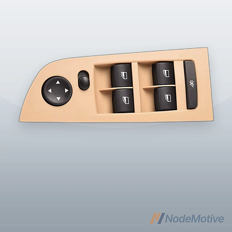 For 06-12 BMW E91 E90 Front Left Power Window Control Switch w/o Power Folding