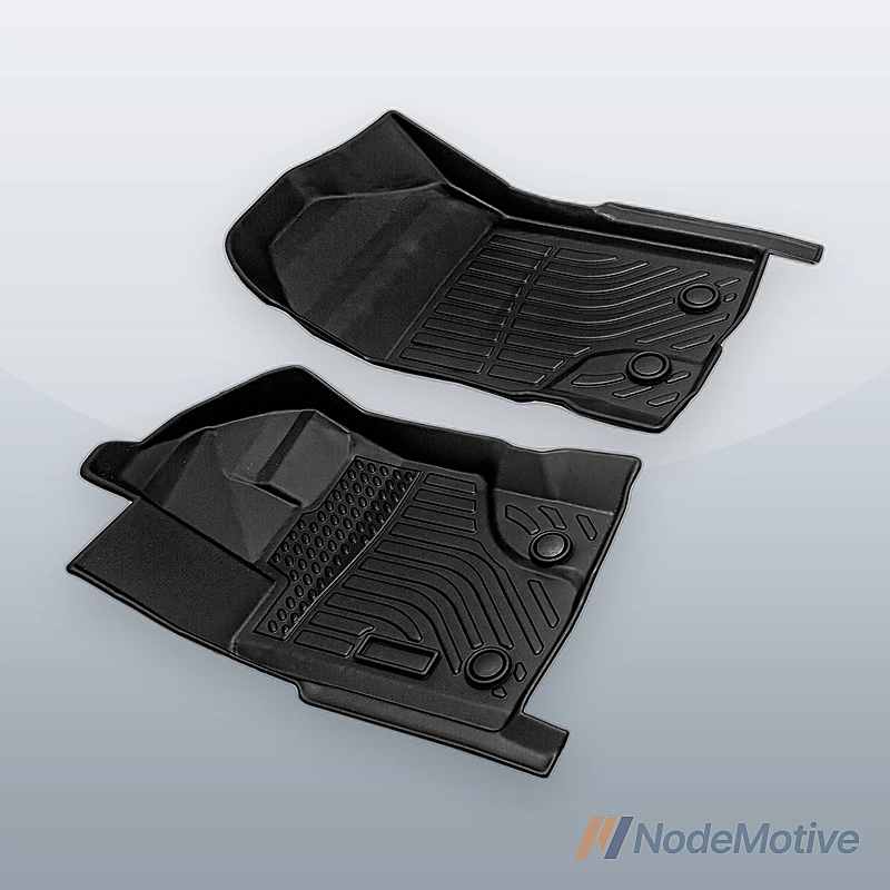 Car Floor Mats for 2019-2023 Ford Ranger SuperCrew,No Fit Supercab，All-Weather