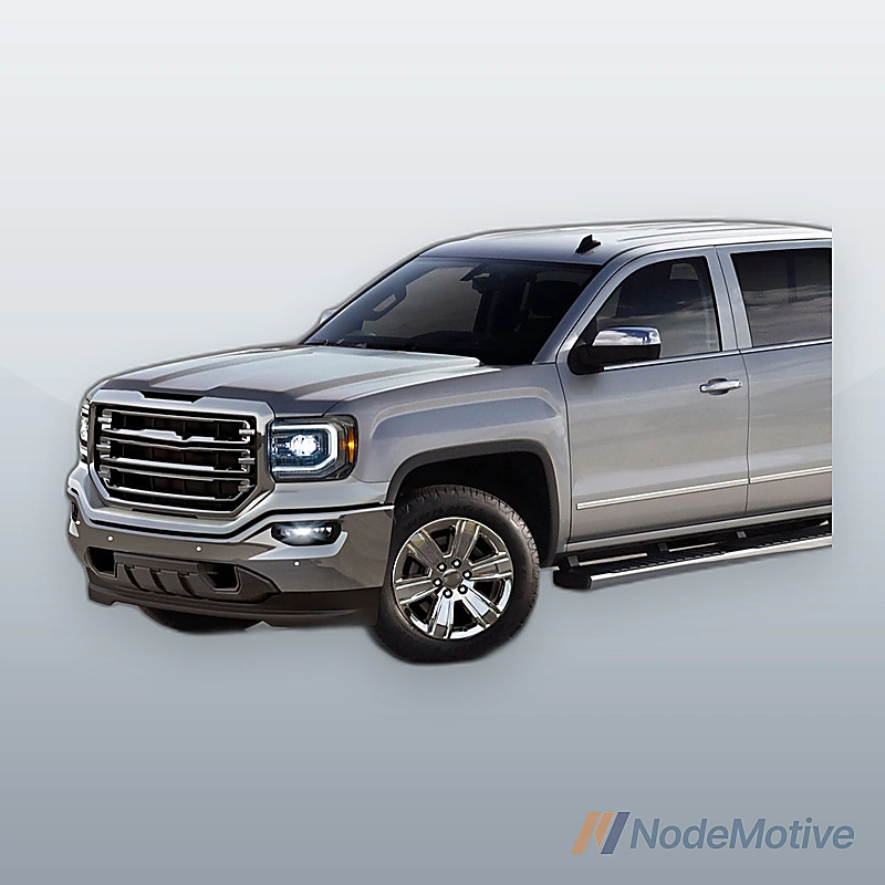 Chrome Front Face Bar for 2016-2018 GMC Sierra 1500 w/ Park Assist