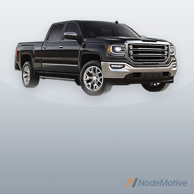 Chrome Front Face Bar for 2016-2018 GMC Sierra 1500 w/ Park Assist