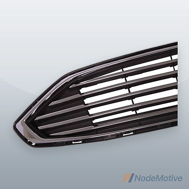 FOR Ford Fusion 2017-2018 Front Bumper Chrome Upper Grille Assembly