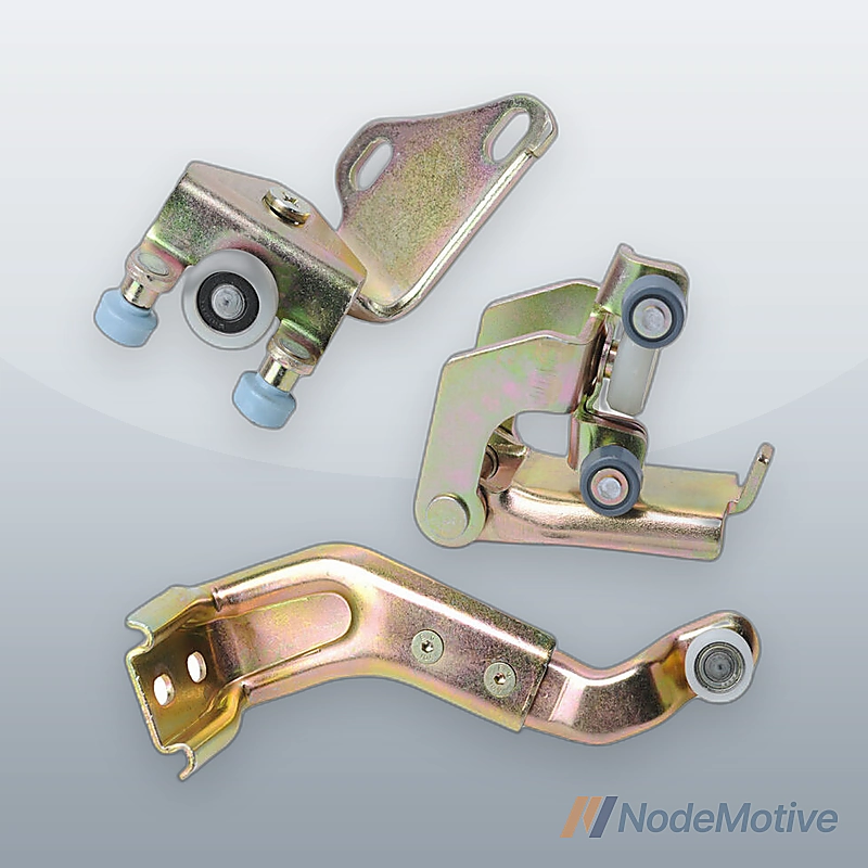 3PCS Right Lower + Middle + Upper Sliding Door Roller Kit For Mercedes-Benz