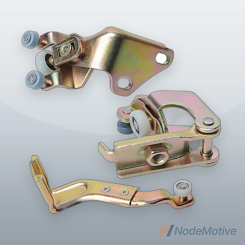 3PCS Right Lower + Middle + Upper Sliding Door Roller Kit For Mercedes-Benz