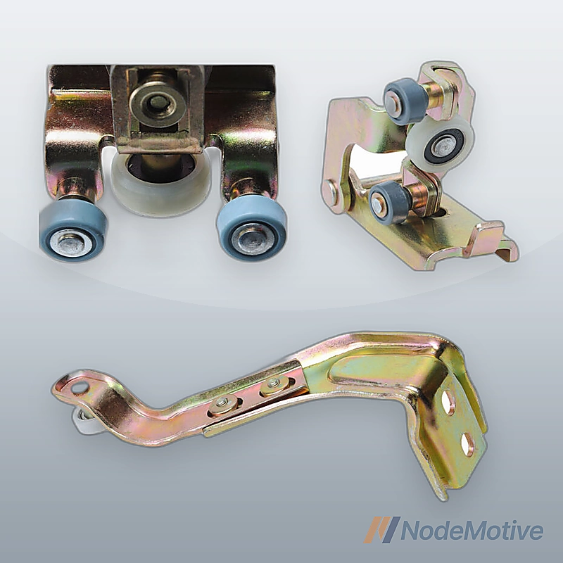 3PCS Right Lower + Middle + Upper Sliding Door Roller Kit For Mercedes-Benz