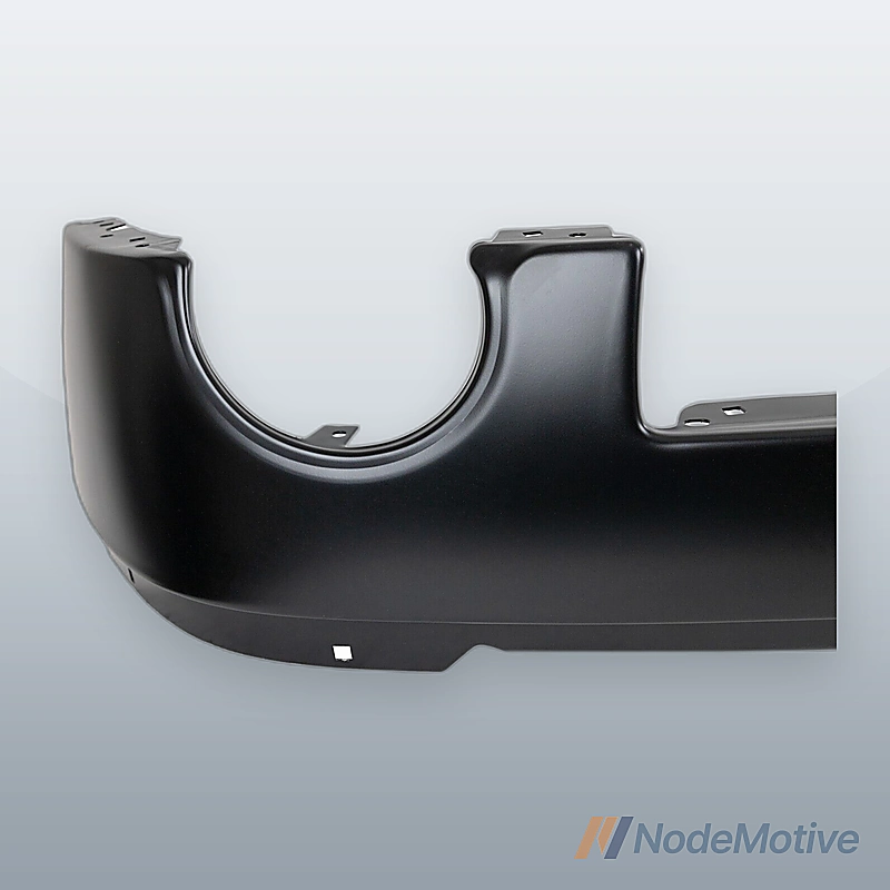 Front Bumper For 2007-2013 GMC Sierra 1500 Powder Coated Black Steel