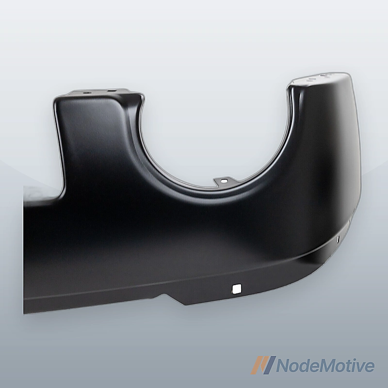 Front Bumper For 2007-2013 GMC Sierra 1500 Powder Coated Black Steel