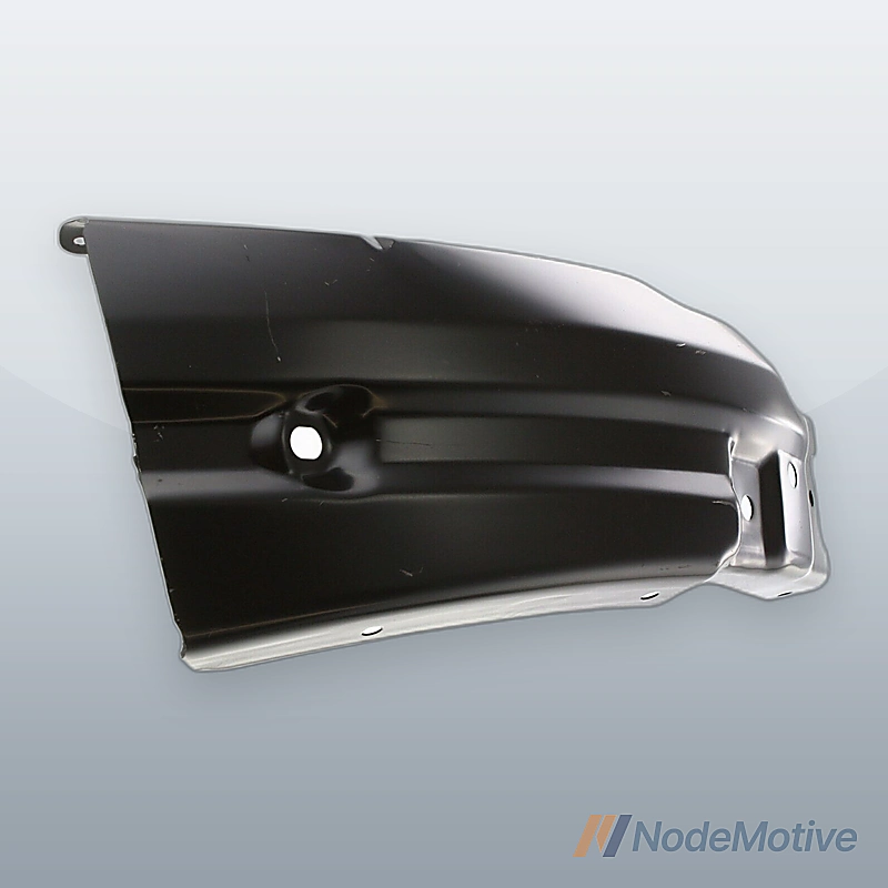 Bumper End Cap For 2007-2013 Chevrolet Silverado 1500 Front Right Painted Black