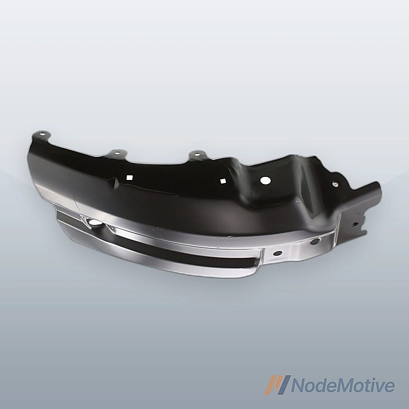 Bumper End Cap For 2007-2013 Chevrolet Silverado 1500 Front Right Painted Black