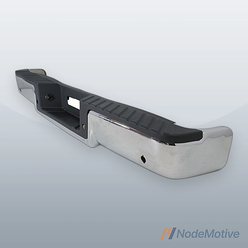 Step Bumper For 2006-2008 Ford F-150 Chrome w/ Object Sensor Holes w/ Towing Pkg
