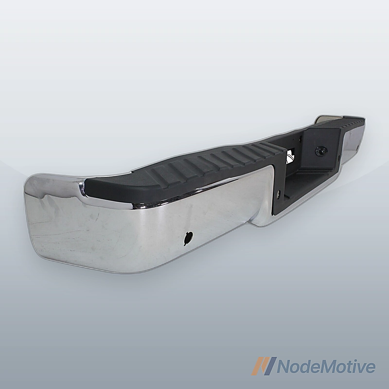 Step Bumper For 2006-2008 Ford F-150 Chrome w/ Object Sensor Holes w/ Towing Pkg