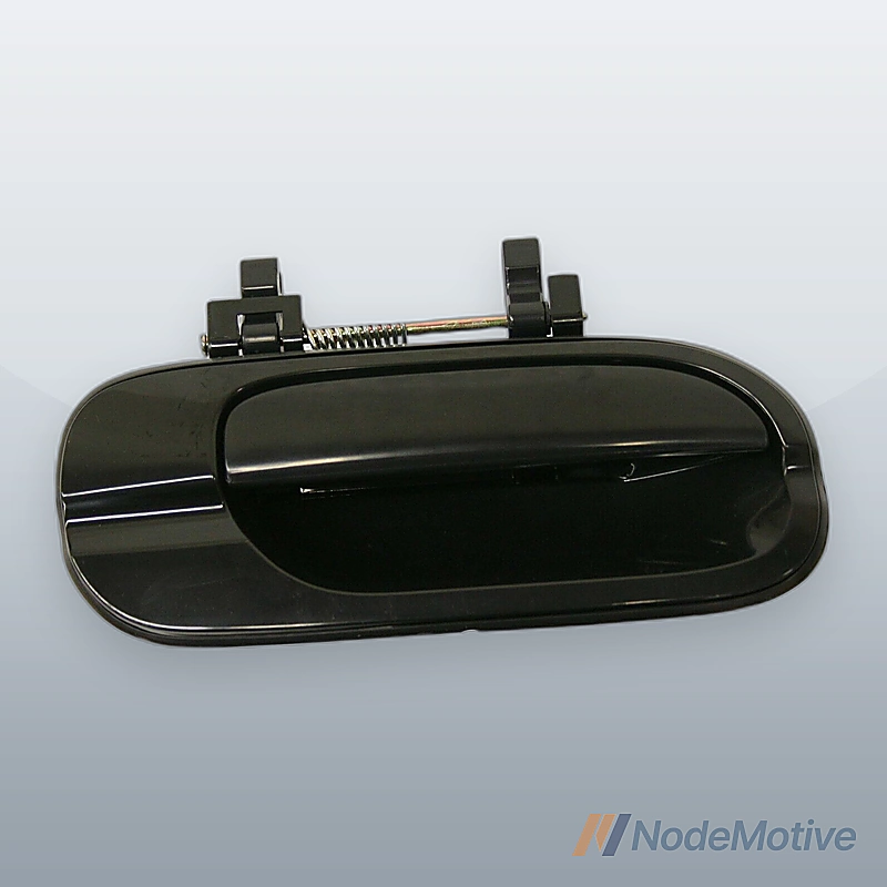 Exterior Door Handle For 2000-2006 Nissan Sentra Rear Right Smooth Black Plastic