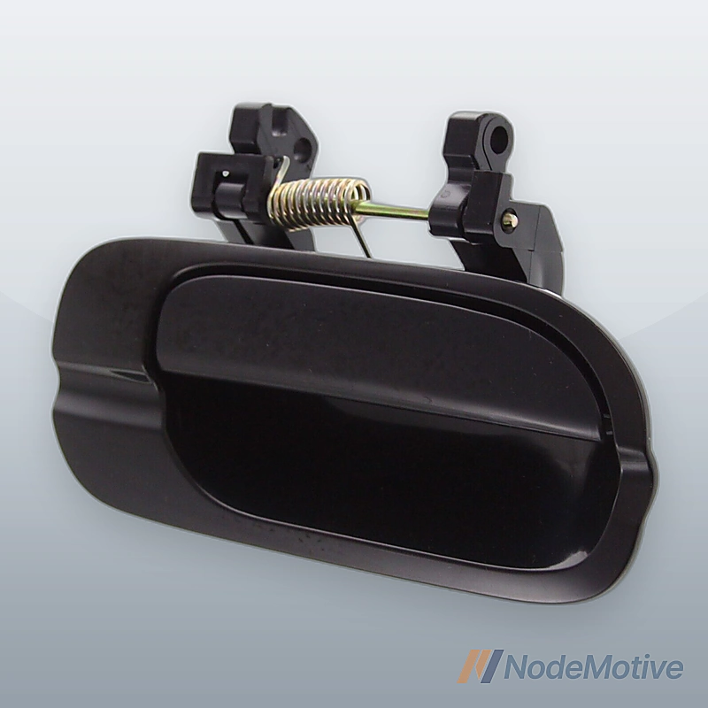 Exterior Door Handle For 2000-2006 Nissan Sentra Rear Right Smooth Black Plastic