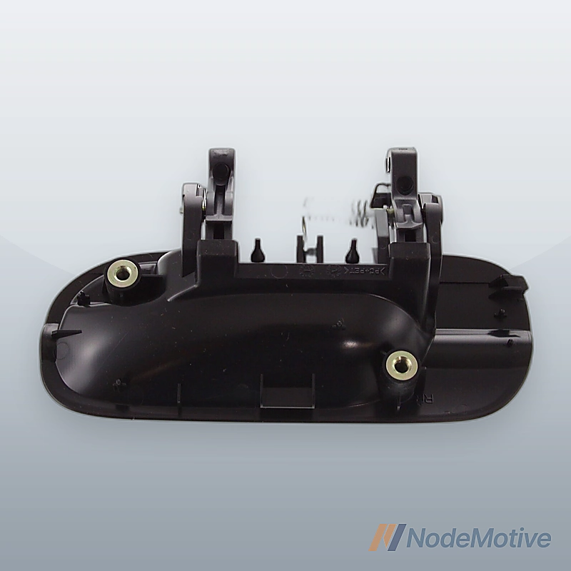 Exterior Door Handle For 2000-2006 Nissan Sentra Rear Right Smooth Black Plastic