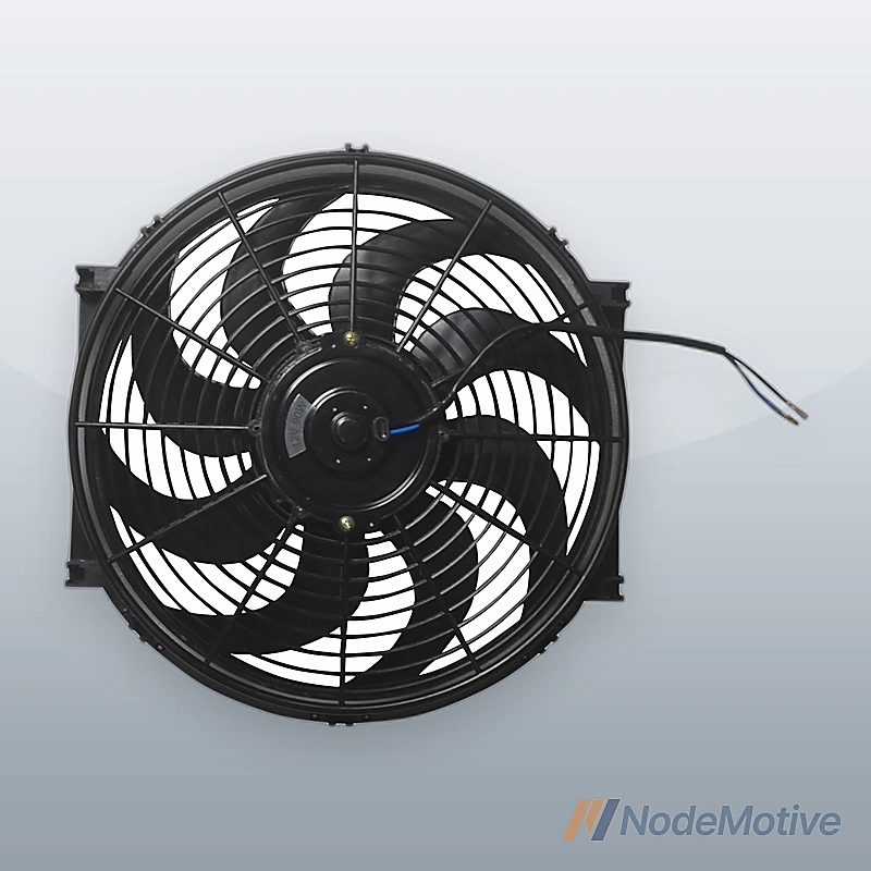 2PCS 14\" Universal Slim Fan Push Pull Radiator Cooling 12V 90W w/Mount