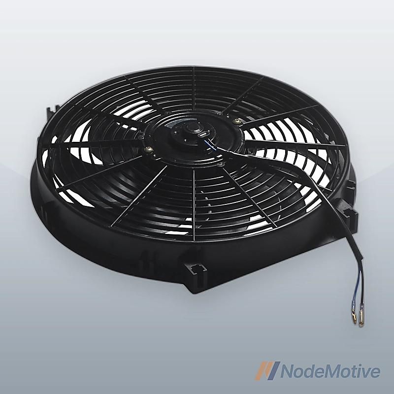 2PCS 14\" Universal Slim Fan Push Pull Radiator Cooling 12V 90W w/Mount