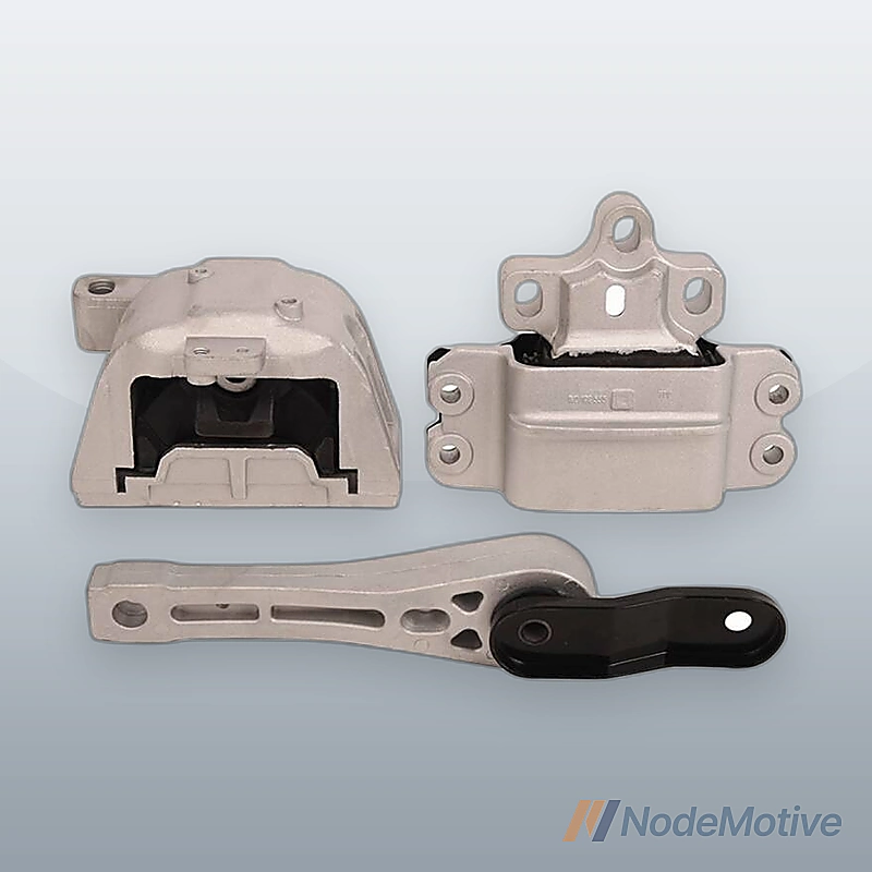 3Pcs Fits Audi A3 VW Beetle Jetta Eos Golf GTI Engine motor & Left Trans Mounts