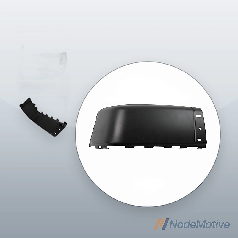 Black Rear Step Bumper Assembly for 2007-2013 Silverado 1500