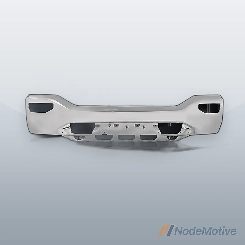 Chrome - Steel Front Bumper Face Bar for 2016-2018 GMC Sierra 1500 Pickup