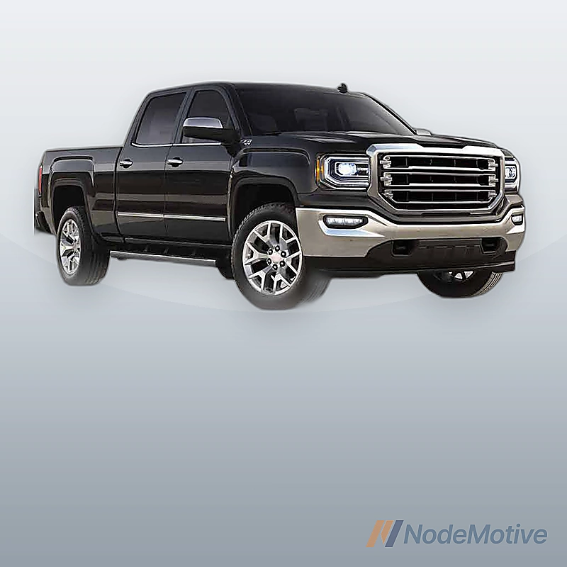 Chrome - Steel Front Bumper Face Bar for 2016-2018 GMC Sierra 1500 Pickup