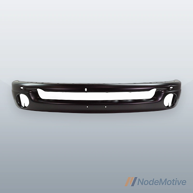 Bumper For 2002-2005 Dodge Ram 1500 Front Painted Black Steel