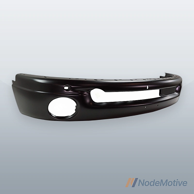 Bumper For 2002-2005 Dodge Ram 1500 Front Painted Black Steel