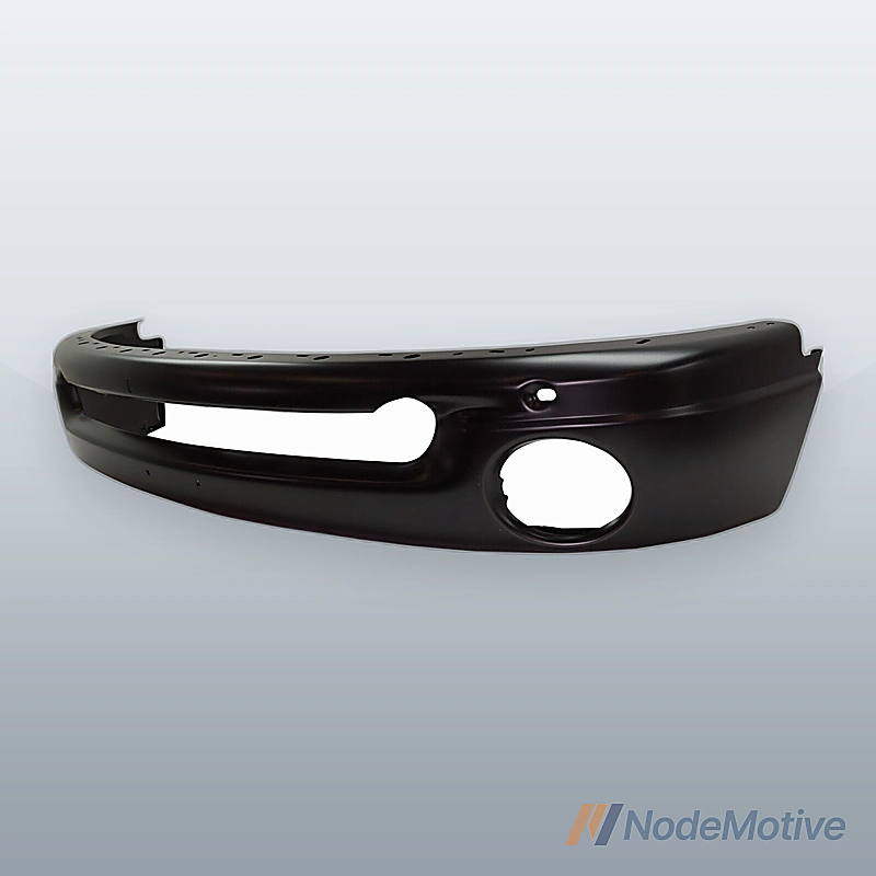 Bumper For 2002-2005 Dodge Ram 1500 Front Painted Black Steel