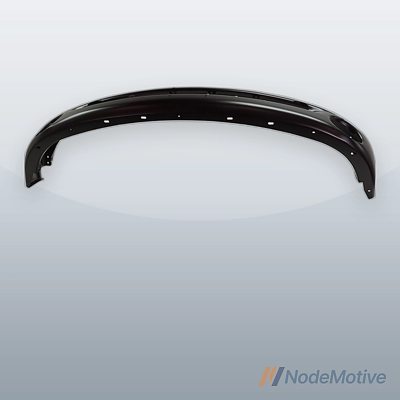 Bumper For 2002-2005 Dodge Ram 1500 Front Painted Black Steel