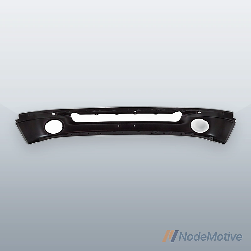 Bumper For 2002-2005 Dodge Ram 1500 Front Painted Black Steel