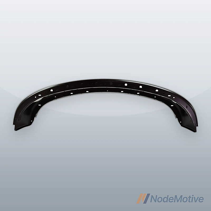 Bumper For 2002-2005 Dodge Ram 1500 Front Painted Black Steel