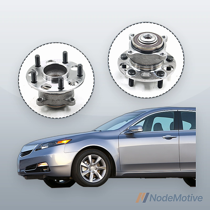 2* Rear Wheel Hub Bearings for 2008-2012 Honda Accord 2009-2014 Acura TSX V6