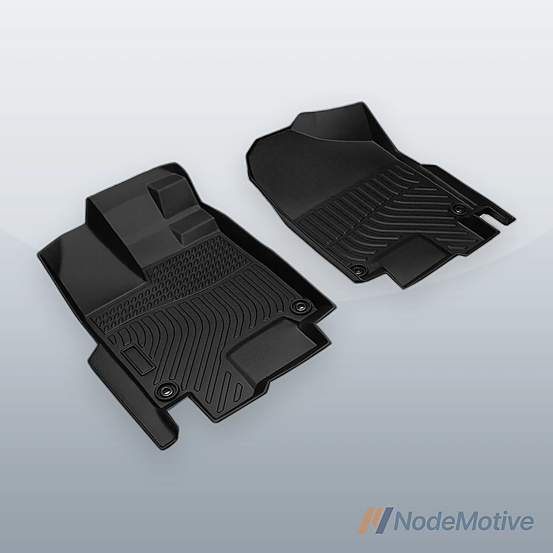 Car Floor Mats for 18-23 Honda Odyssey，All-Weather TPE Rubber Floor Mats Black