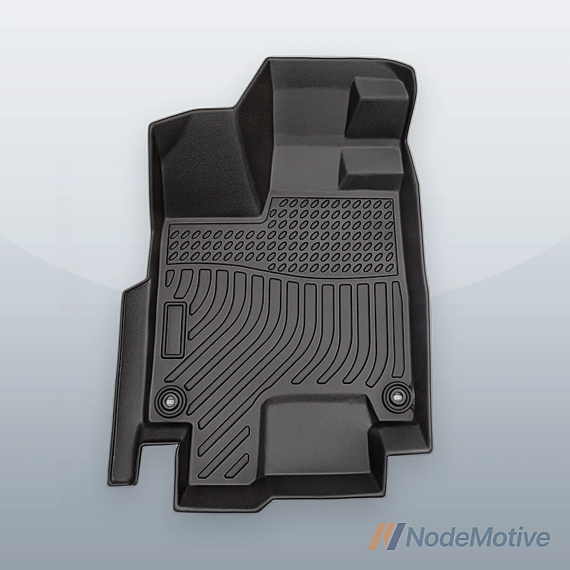 Car Floor Mats for 18-23 Honda Odyssey，All-Weather TPE Rubber Floor Mats Black