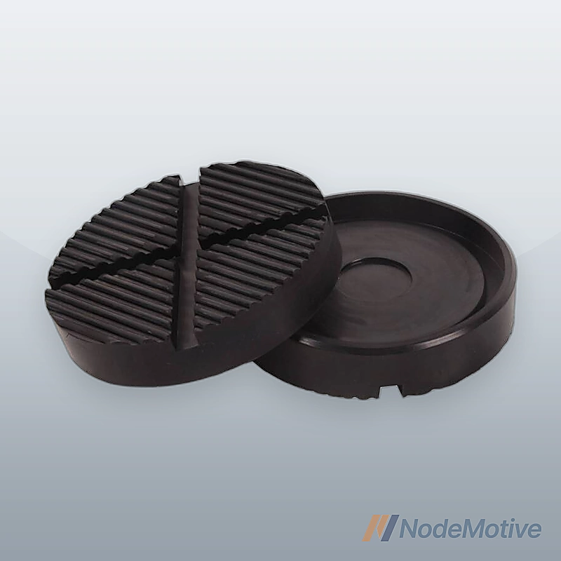 2PCS Universal Floor Jack Rubber Pad Adapter Pinch Car Truck Cross Frame Rail