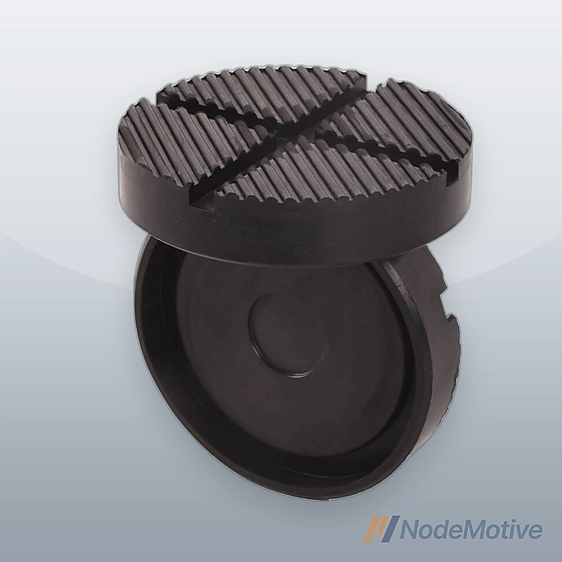 2PCS Universal Floor Jack Rubber Pad Adapter Pinch Car Truck Cross Frame Rail