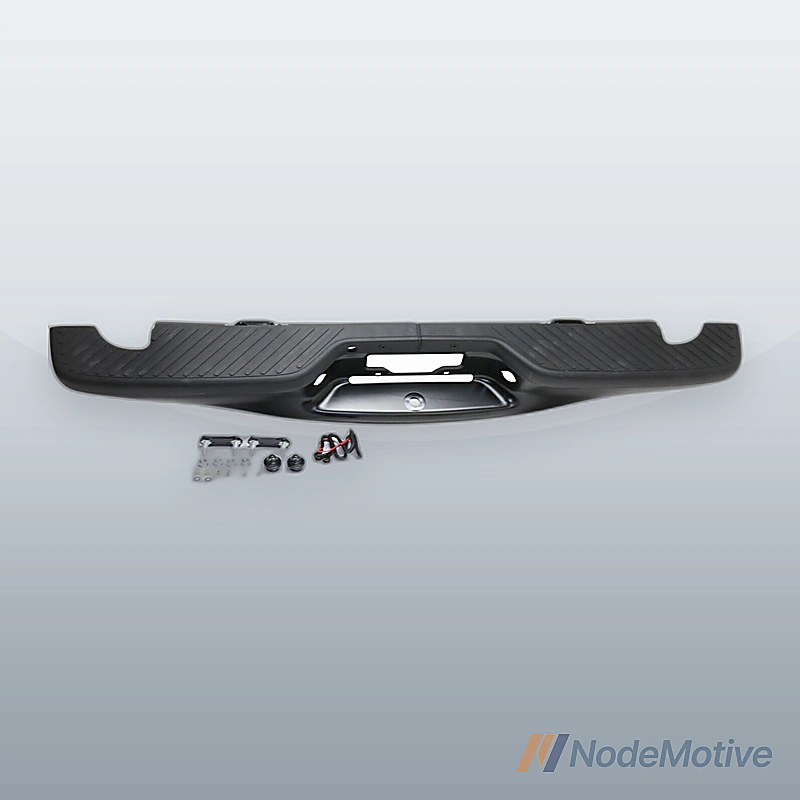 Rear Step Bumper For 97-03 Ford F-150 04 F-150 Heritage Flareside Face Bar Pad
