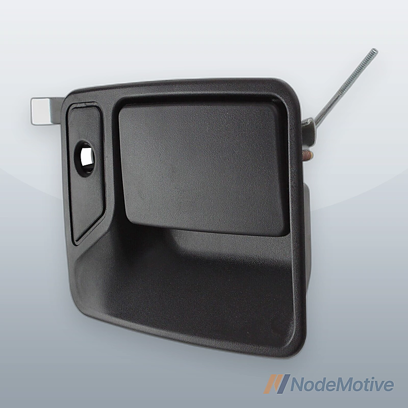 Front Outside Exterior Door Handle Black Passenger Side Right RH for Super Duty