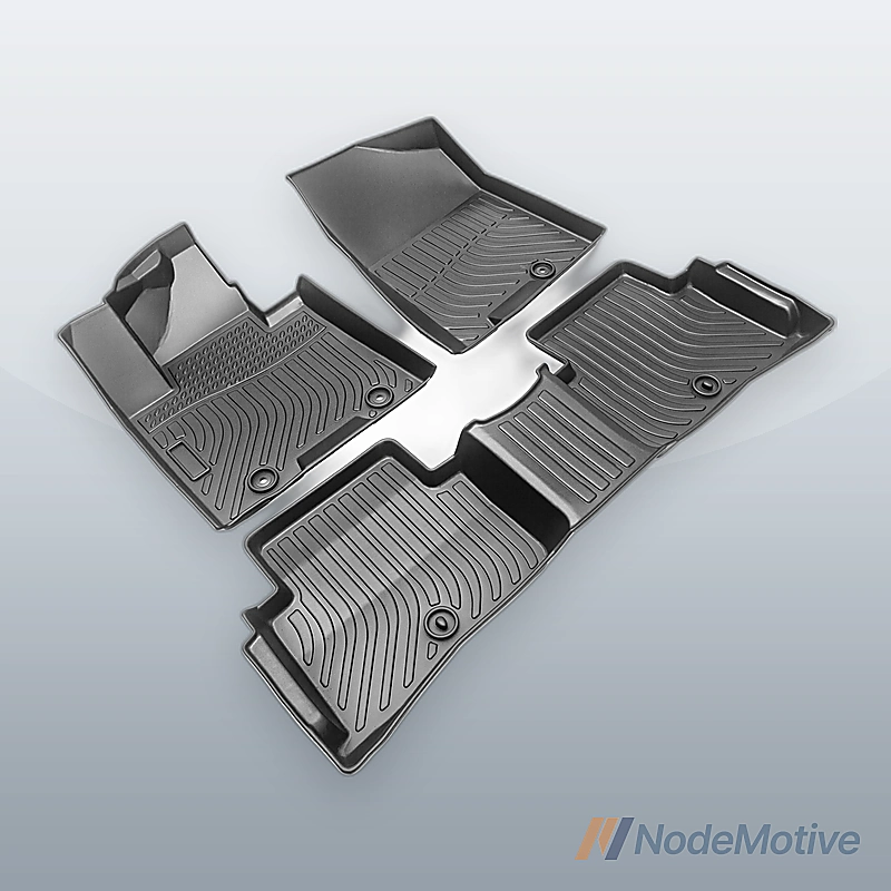 Car Floor Mats for 19-21 Hyundai Tucson，All-Weather TPE Rubber