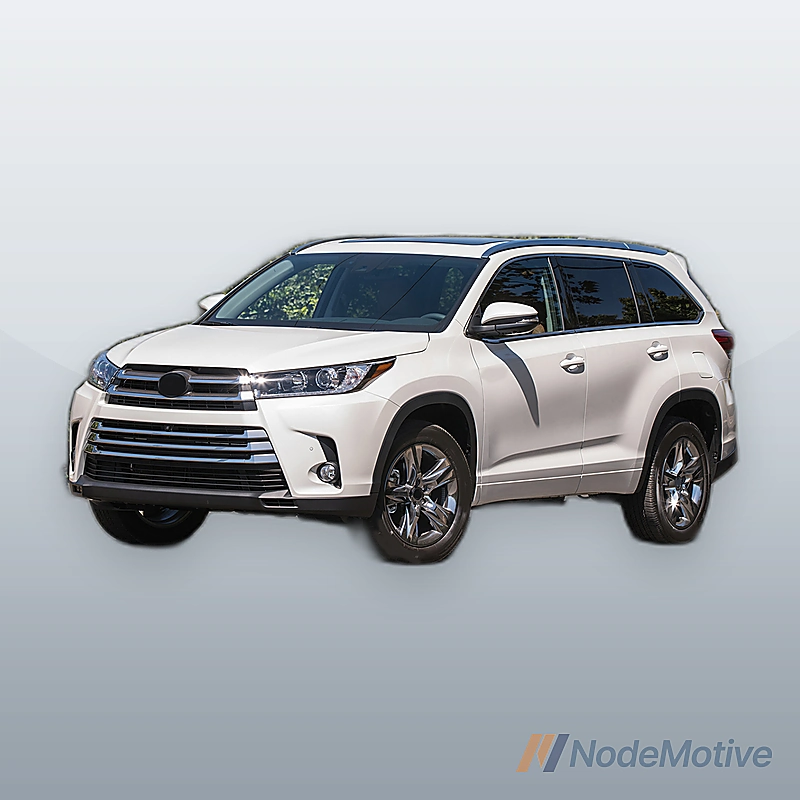 Fits 2014-2019 2017 2018 Toyota Highlander Nerf Bars Side Steps Running Boards
