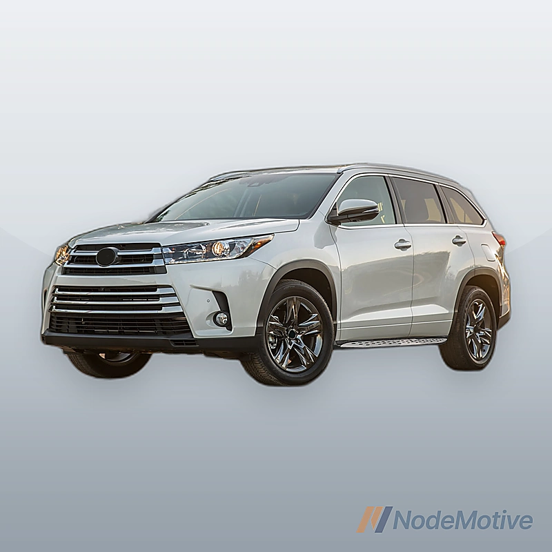 Fits 2014-2019 2017 2018 Toyota Highlander Nerf Bars Side Steps Running Boards