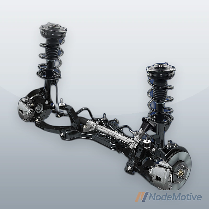 Front Coil Spring Struts Shock Absorber for 2007-2012 Nissan Versa